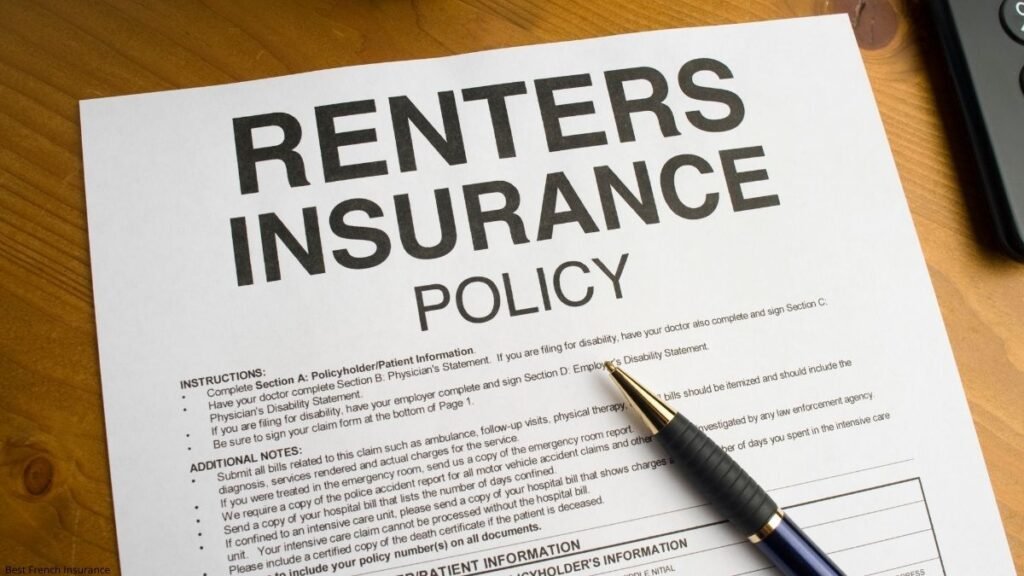 Renter's insurance policy