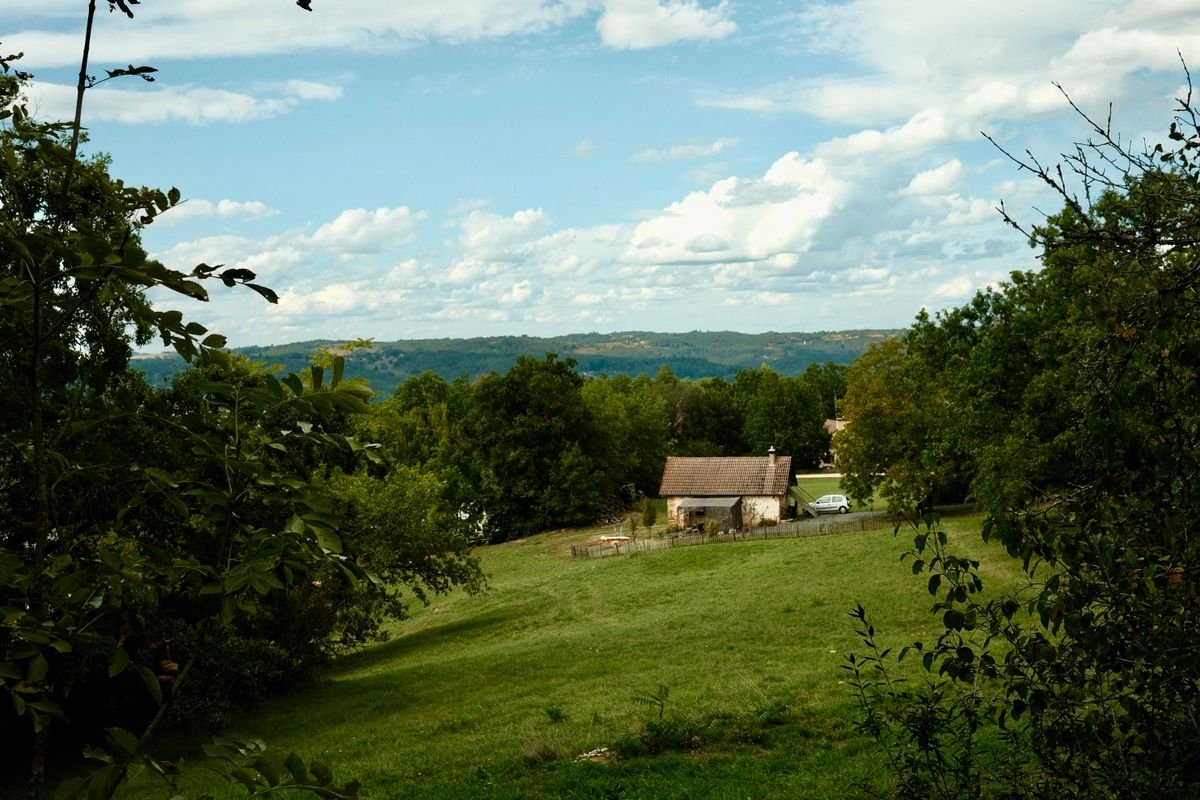 Stone country house in the French countryside
